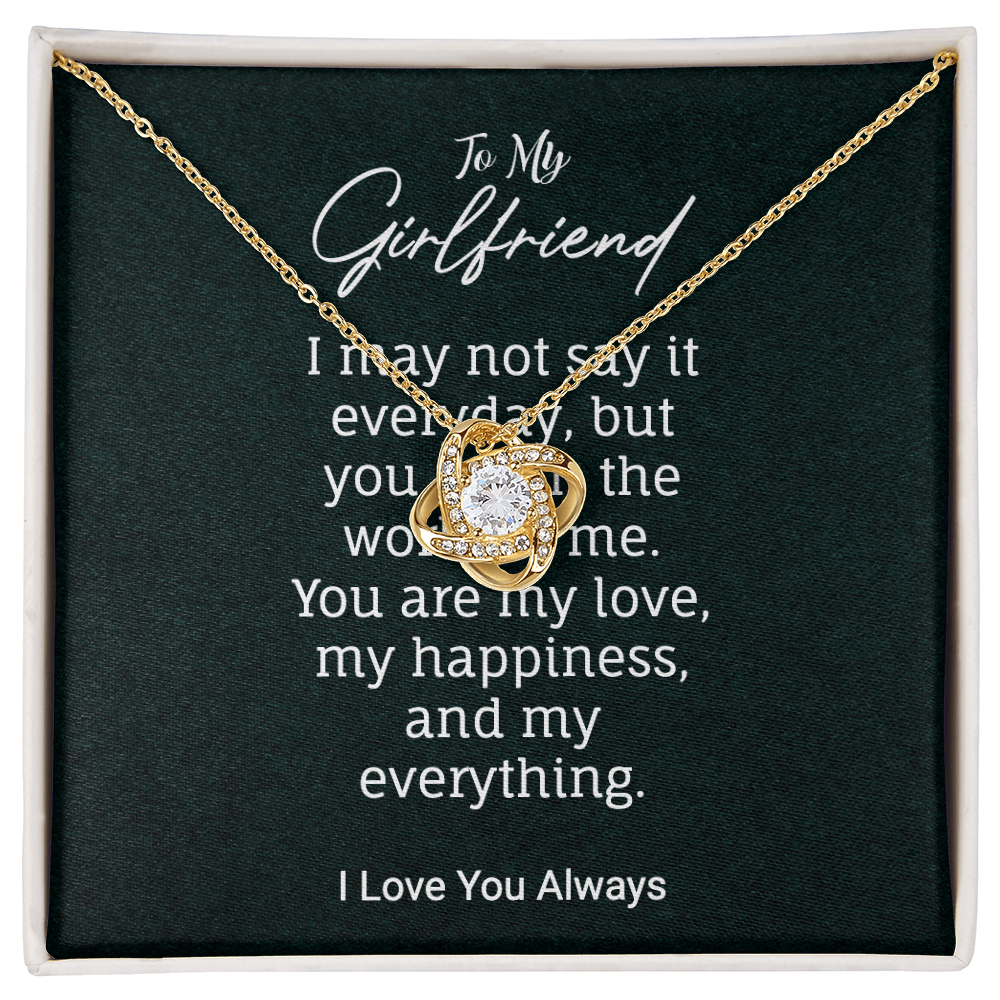 Girlfriend Love Knot Necklace