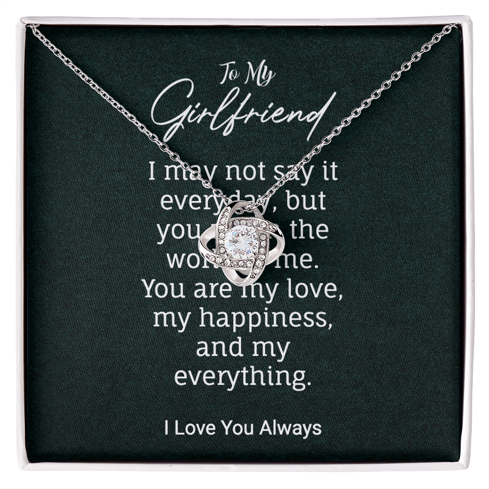 Girlfriend Love Knot Necklace