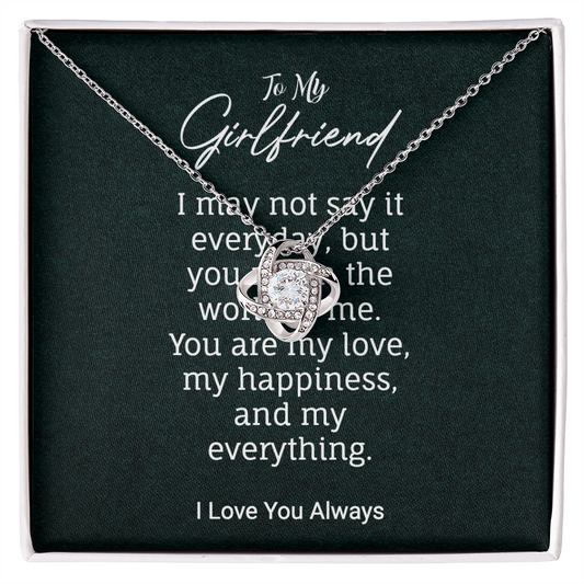 Girlfriend Love Knot Necklace