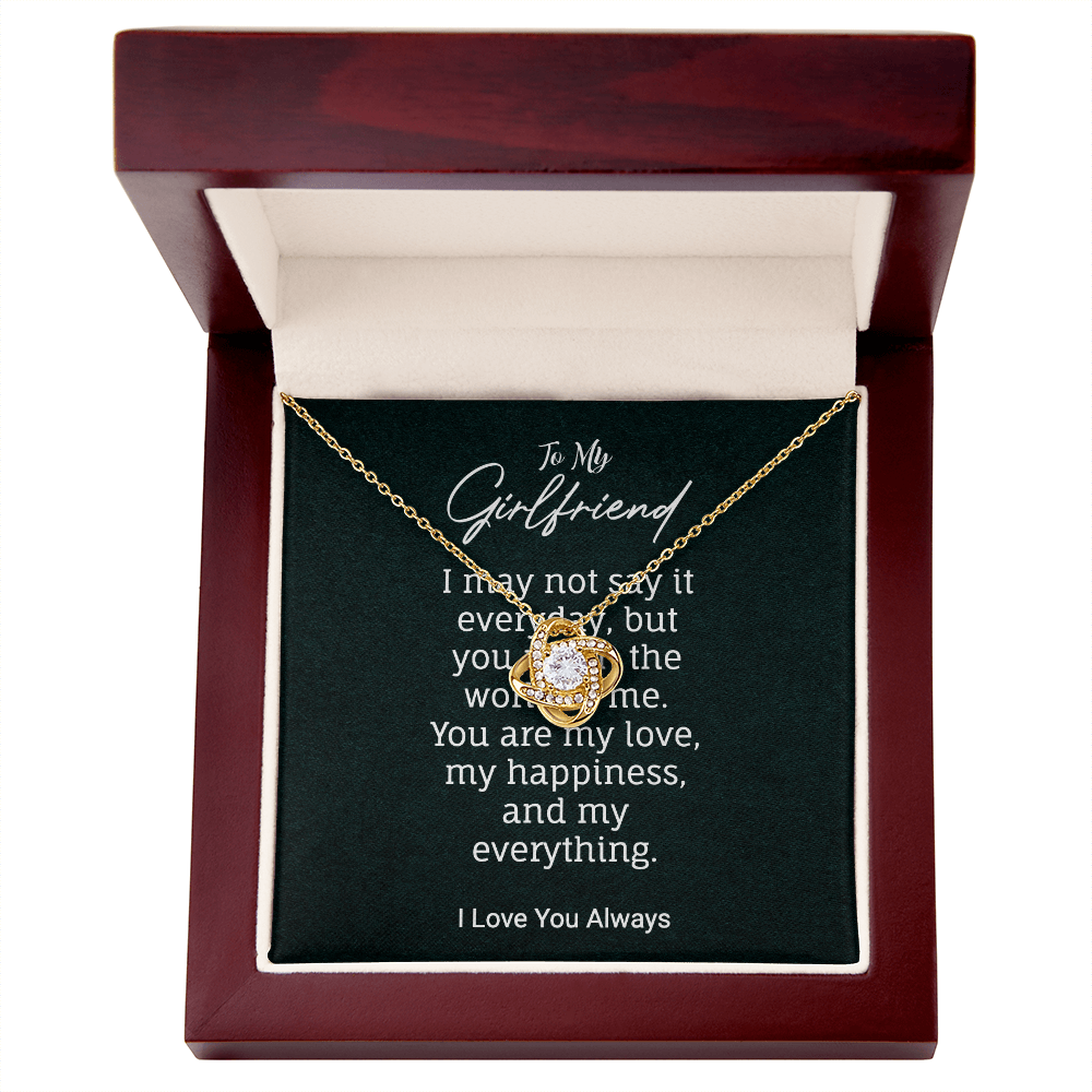 Girlfriend Love Knot Necklace