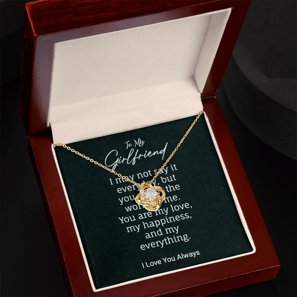 Girlfriend Love Knot Necklace