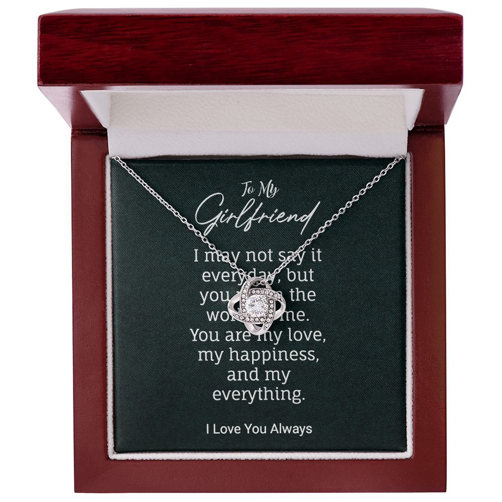 Girlfriend Love Knot Necklace